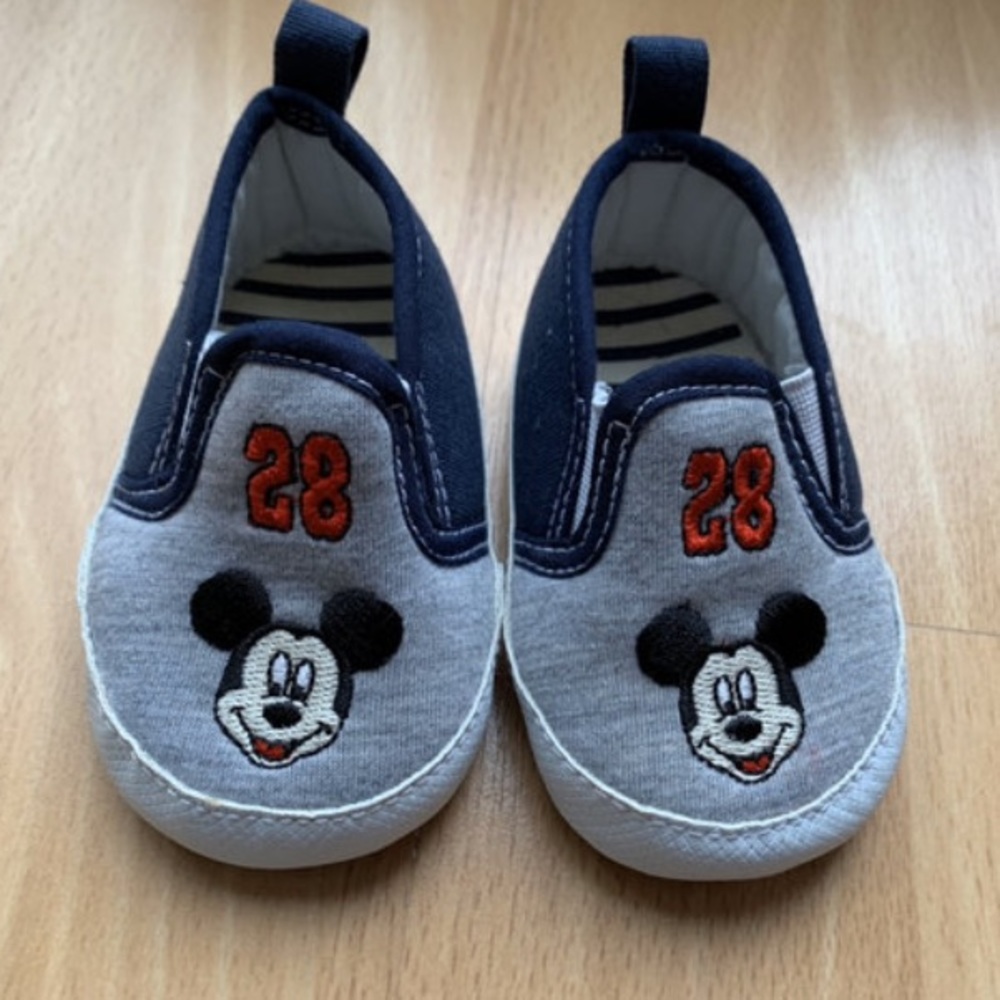 Mickey Mouse Crib Shoes